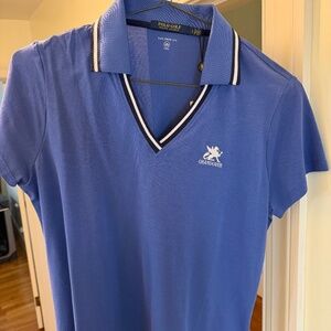 Ladies Polo Golf V Neck polo shirt